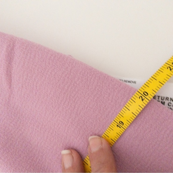 NEW Anthropologie Dress The Population Rory Side-Fringe Midi Dress Pink Rose - Picture 15 of 16